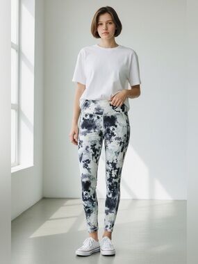 Apana Tie-Dye Full-Length Pocket Leggings